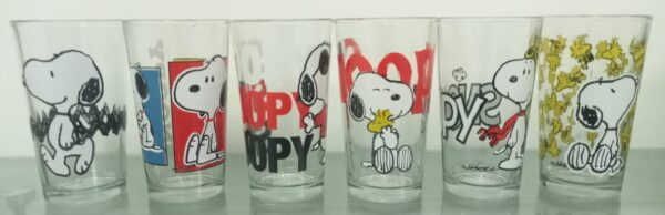 6 vasos de Snoopy basic, 480 ml cada uno